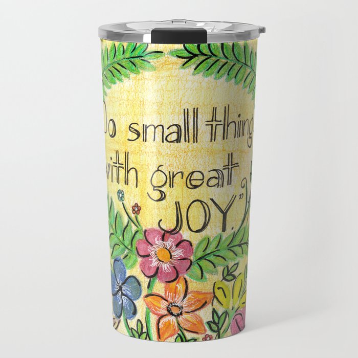 Small Joy Travel Mug by Of Light & Memories