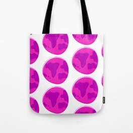 The Pink Planet Tote Bag