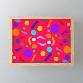 Confetti! Framed Mini Art Print