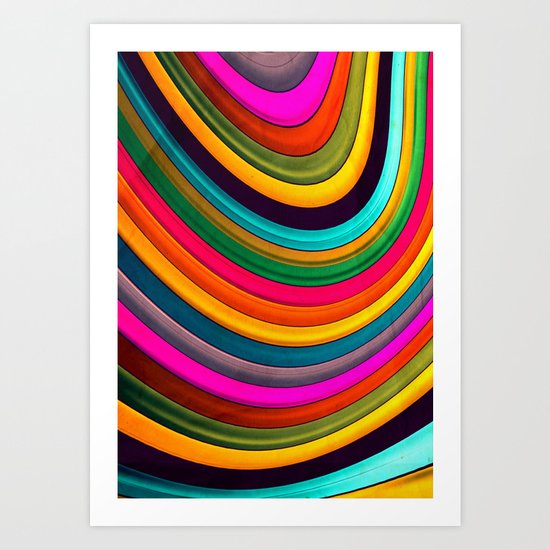 More Curve Art Print
