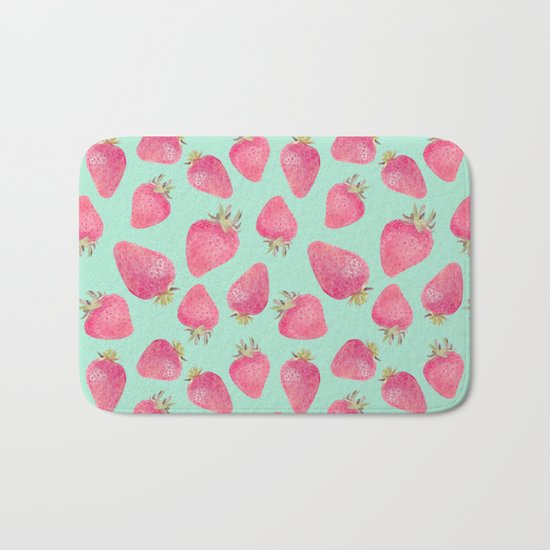 Strawberry Bath Mat