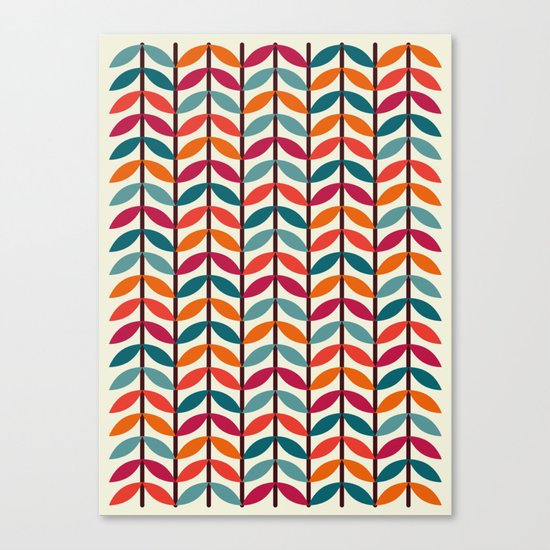 Optical Overlap #1 Canvas Print
