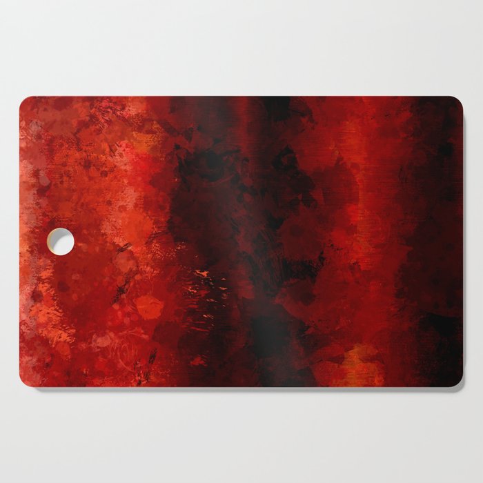 Red and Black Cutting Board