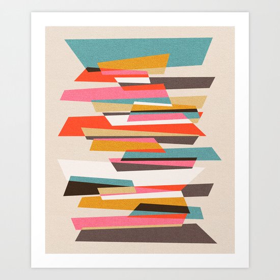 Fragments VII Art Print