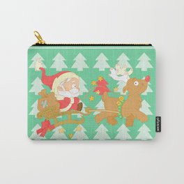 Santa 2014 Carry-All Pouch | Illustration, Digital, Vector, Children 