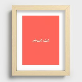 CHERUB CLUB Recessed Framed Print