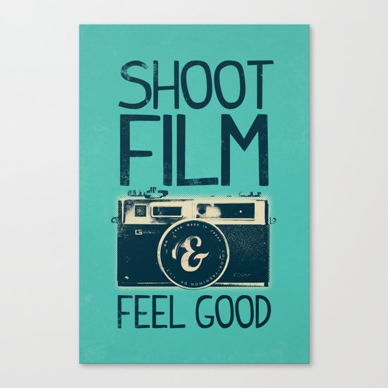 Shoot Film Canvas Print