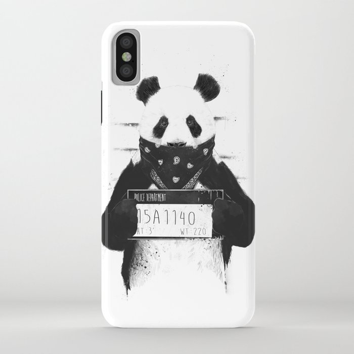 bad panda iphone case