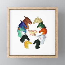 Wings of Fire Framed Mini Art Print