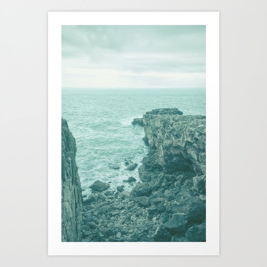 Blue Cove Art Print