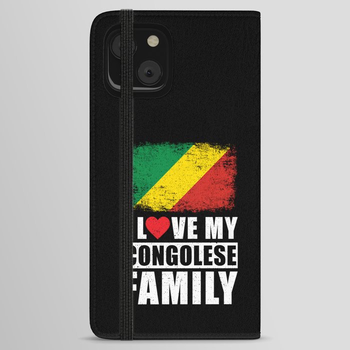 Congolese Family iPhone Wallet Case