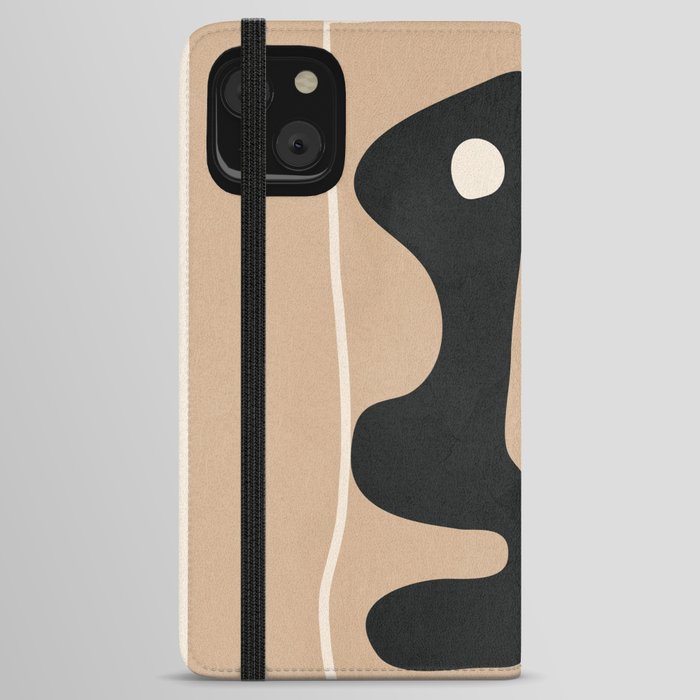 Modern Abstract Art 23 iPhone Wallet Case
