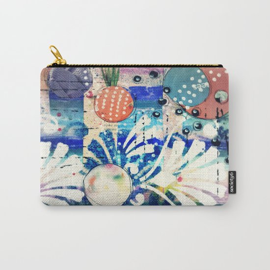 orange sun Carry-All Pouch