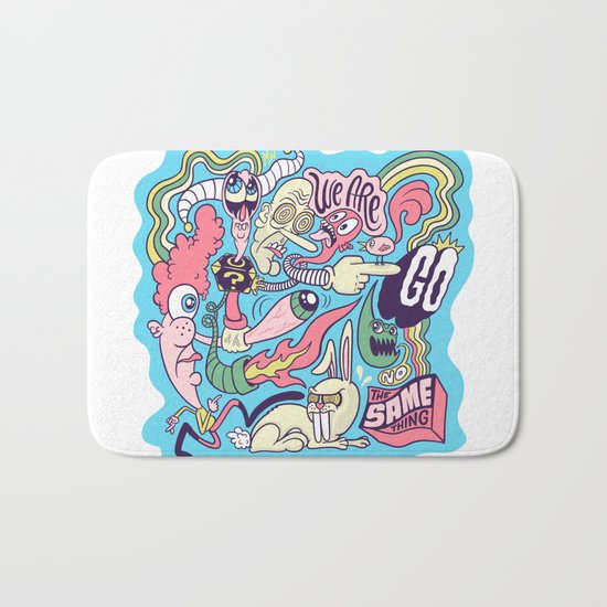 Doodle #2389 Bath Mat