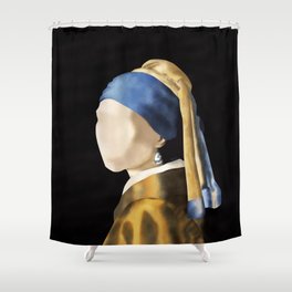 Vermeer Girl  Shower Curtain