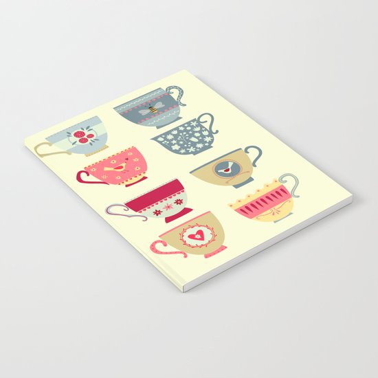 Tea Cups Notebook