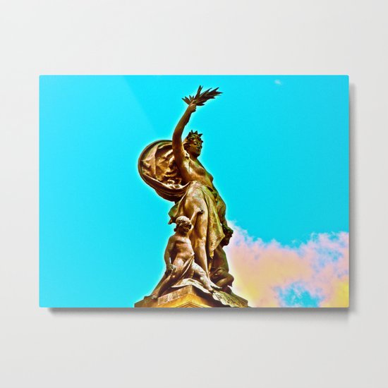 Welcome to Highland Park Metal Print