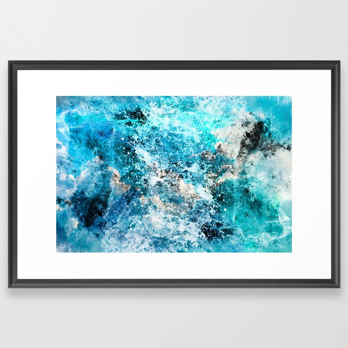 Water's Dance Framed Art Print