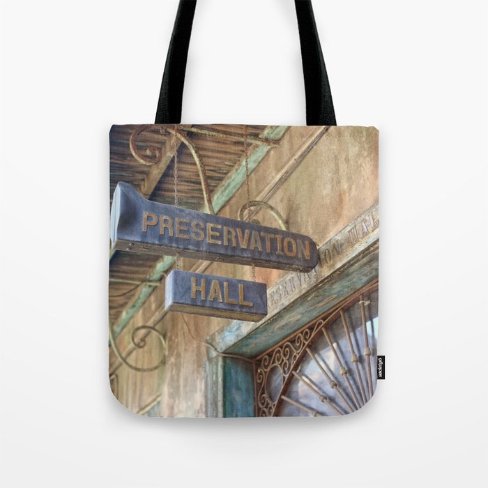 New Orleans Jazz Club Tote Bag