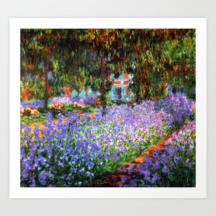 Claude Monet The Artist's Garden at Giverny Kunstdrucke Claude Monet The Artist's Garden at Giverny Kunstdrucke
