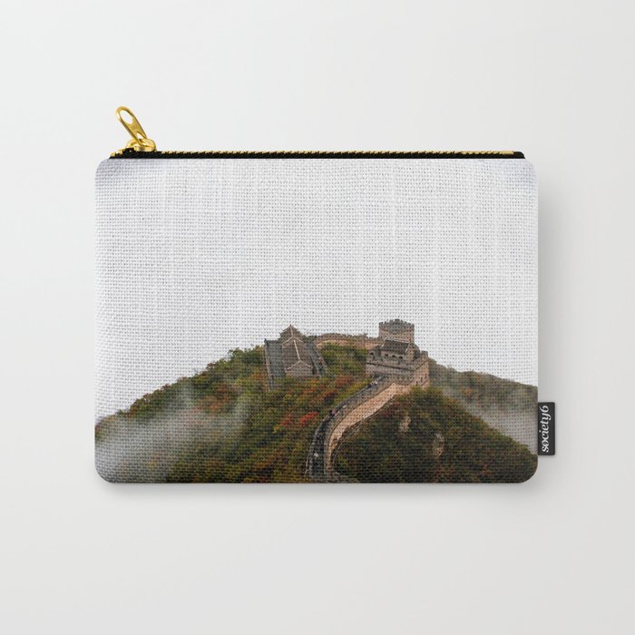 China Photography - Great Wall Of China Over The Clouds Carry-All Pouch