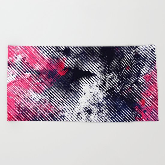 Grunge Beach Towel