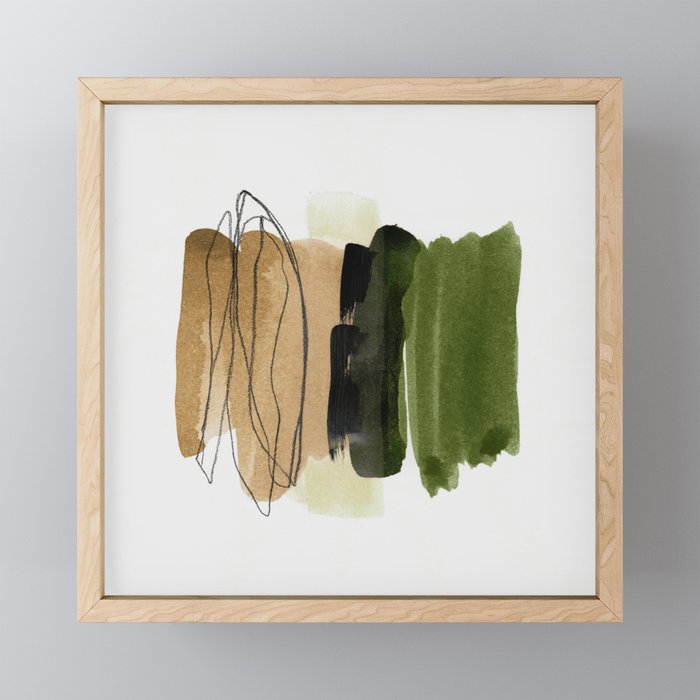 Minimalism 6 Framed Mini Art Print By Patternization