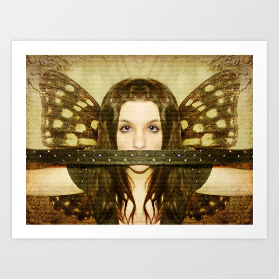 Mute witness Art Print
