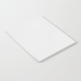 Plaster White Notebook