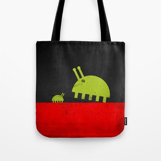 DAVID AND GOLIATH BUGS Tote Bag