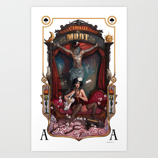 Cirque du Mort Art Print