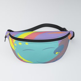 Rainbow Hedgehog Fanny Pack