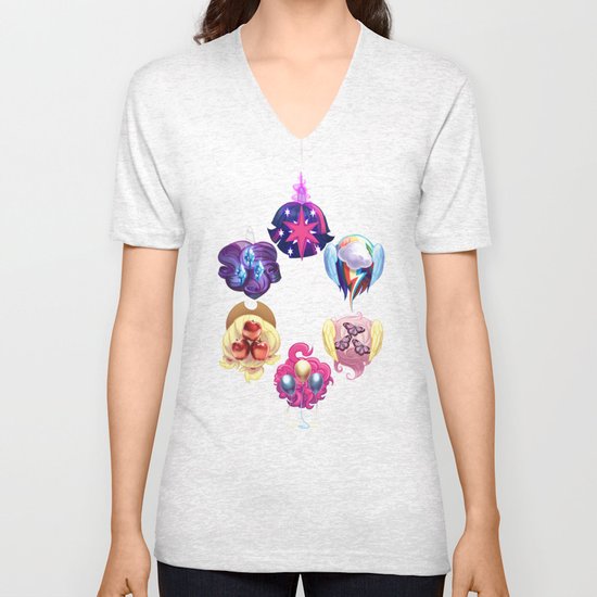 MLP: Altogether Now Unisex V-Neck