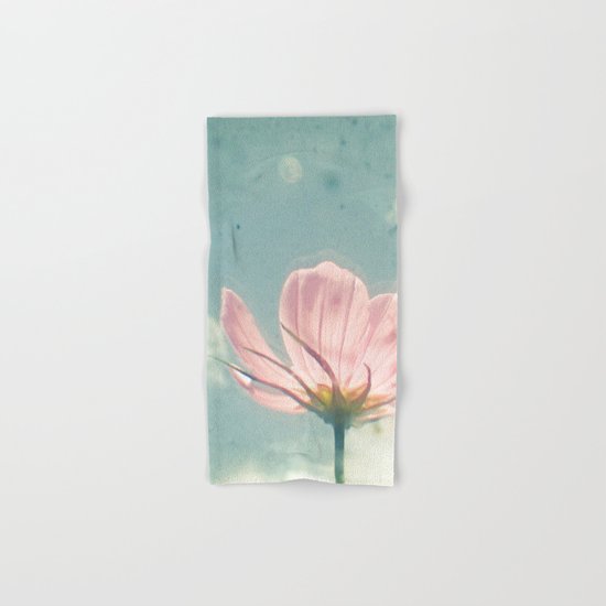 Pink Cosmos Hand & Bath Towel