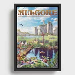 Mulgore (Novel cover) Framed Canvas