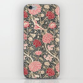 Vintage William Morris Cray Pink Floral iPhone Skin