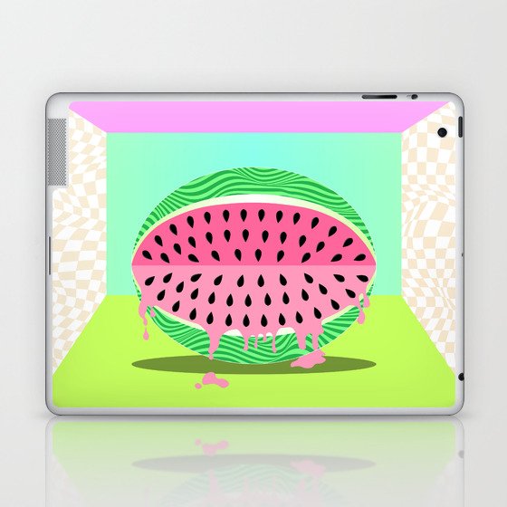Dripping Watermelon Laptop & iPad Skin