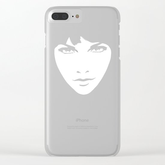 Woman 2 Clear iPhone Case