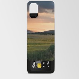 Countryside sunset Android Card Case