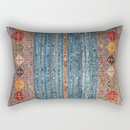 Traditional Vintage Moroccan Carpet Rectangular Pillow