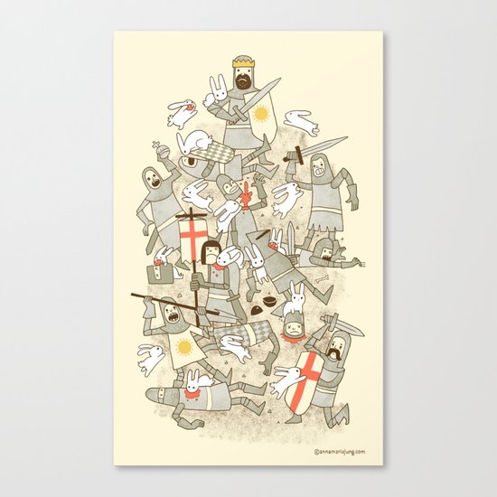 Bad Tempered Rodents Canvas Print