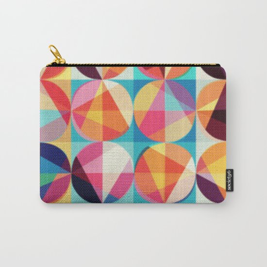 Circle pixelate Carry-All Pouch