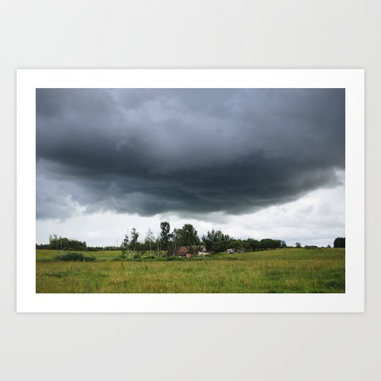 Impending Art Print