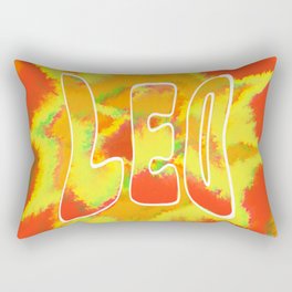 Leo Tie-Dye Rectangular Pillow
