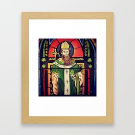 St. Patrick Framed Art Print