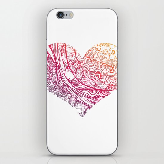 Of Heart 2 iPhone & iPod Skin