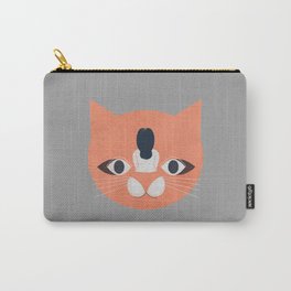 Cat Face Carry-All Pouch