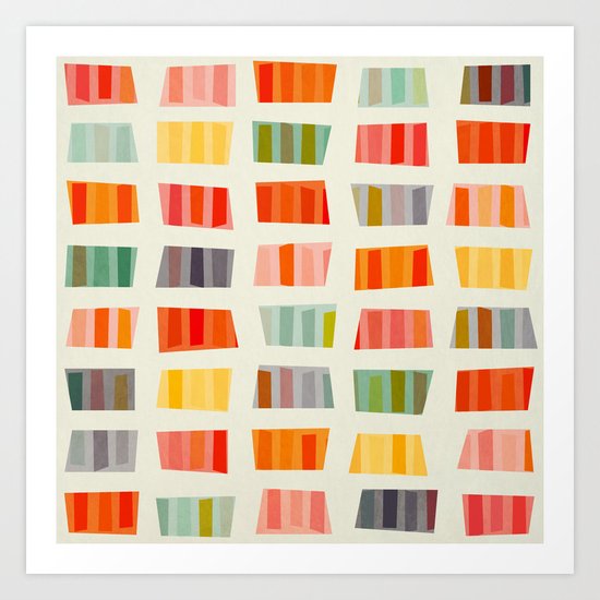 BEACH TOWELS Art Print