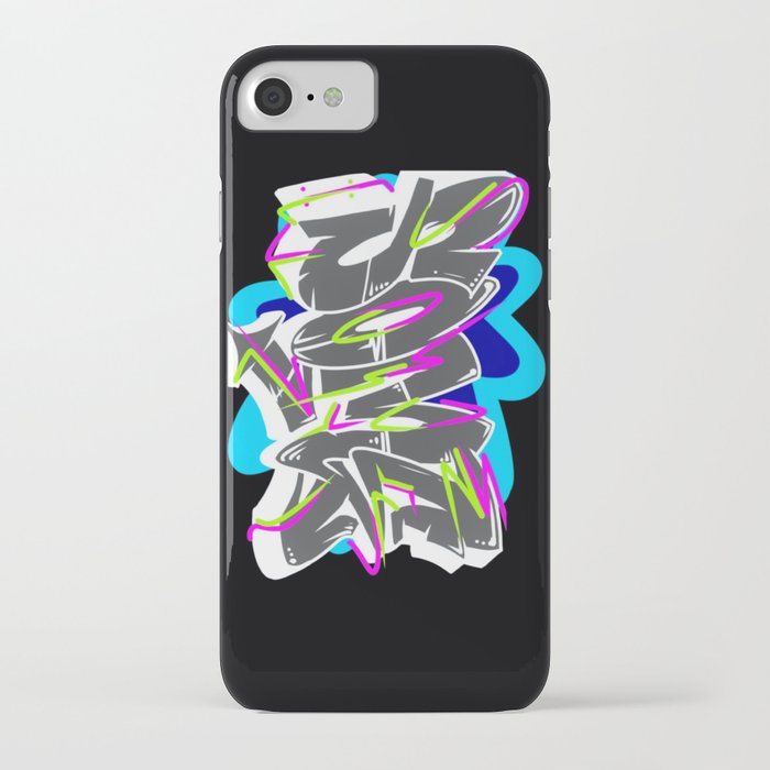 SOME1 fluorescent rgb iPhone Case