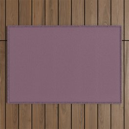 Charming Dark Purple Violet Solid Color Pairs To Sherwin Williams Grape Harvest SW 6285 Outdoor Rug